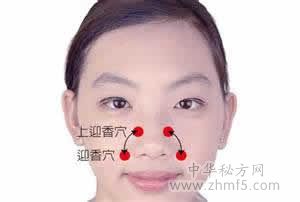上迎香 迎香穴